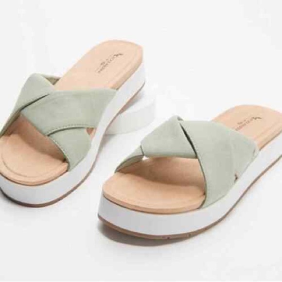 Koolaburra by Ugg Carenza Platform Slides - Picture 1 of 10